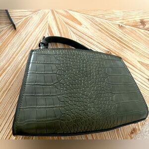 Gilly croc embossed faux